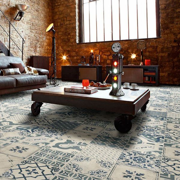 Tangier Antiqua Decor Pattern Floor Tiles