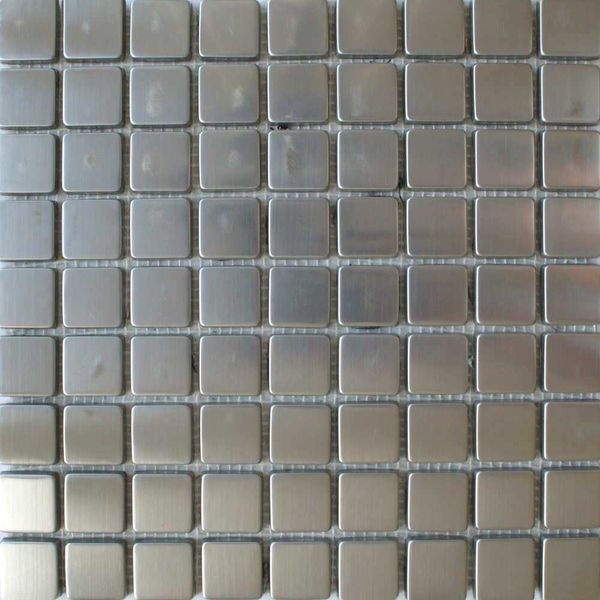 Hunan Brushed Mosaic Oriental Stainless Steel Tiles