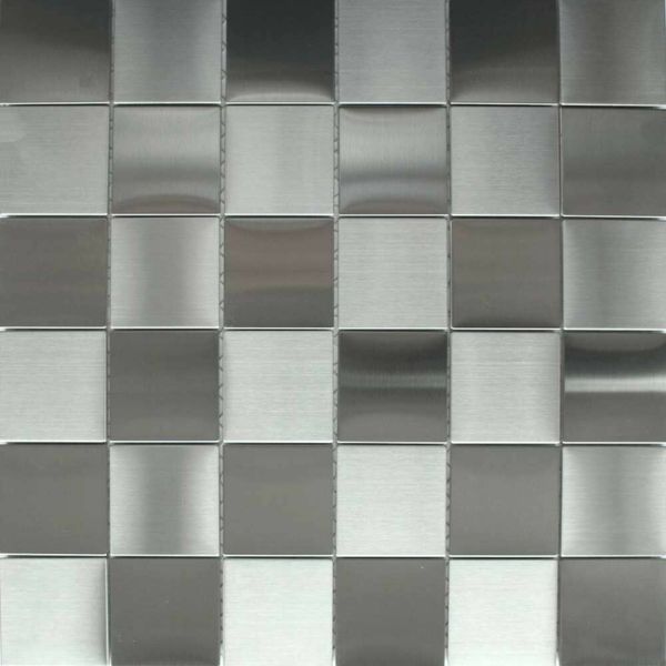 Metal Large Square Mosaic Tiles