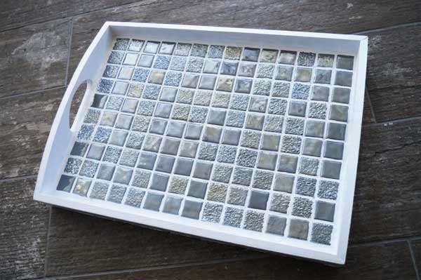 mosaic tray