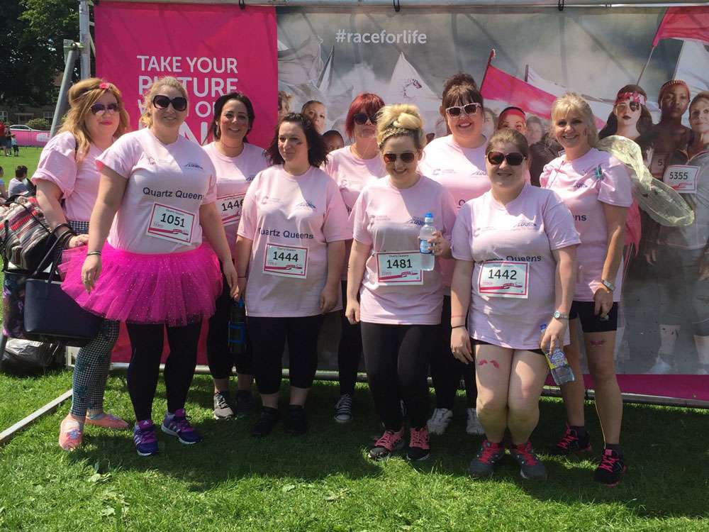 Race for life charity run