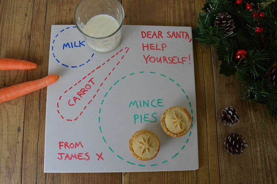 How to Make A Place Mat for Santa