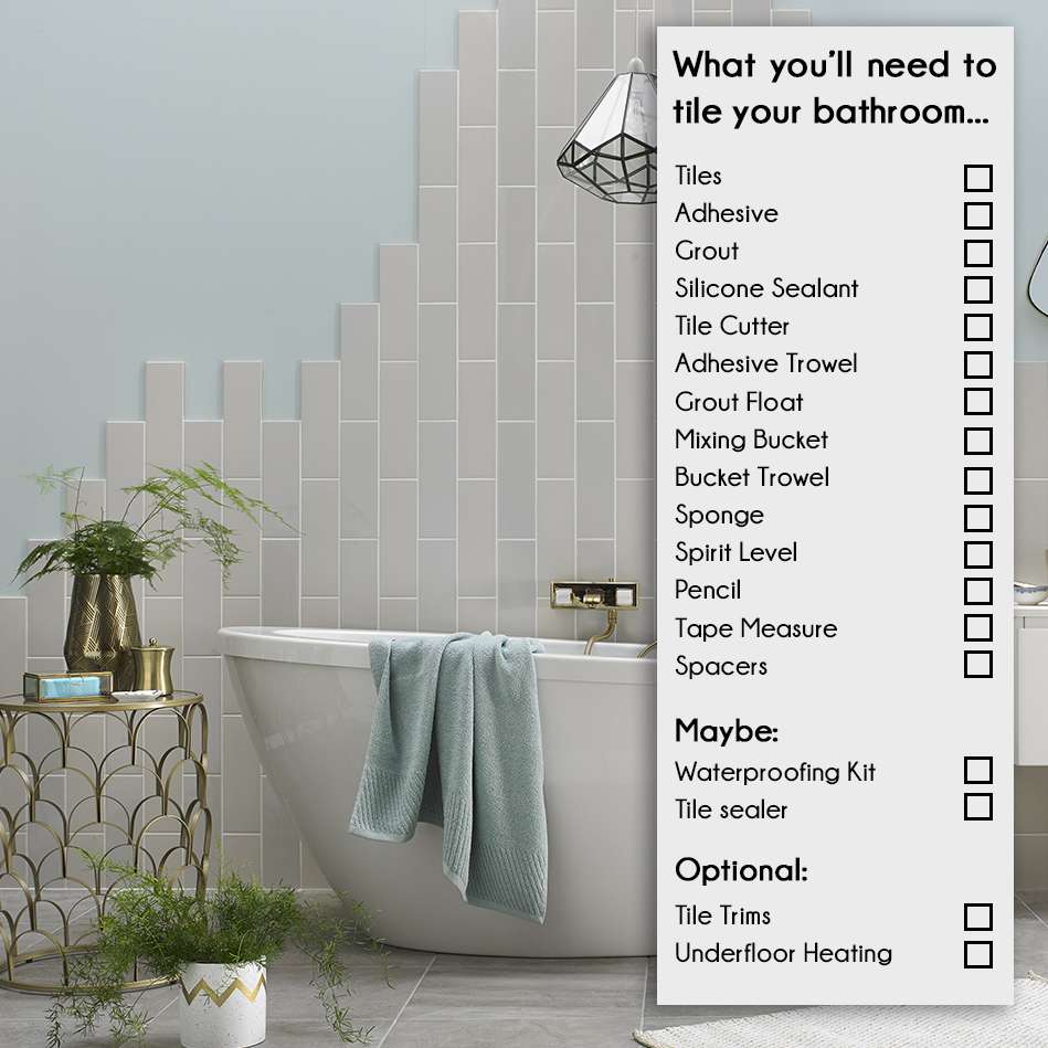 bathroom iling checklist