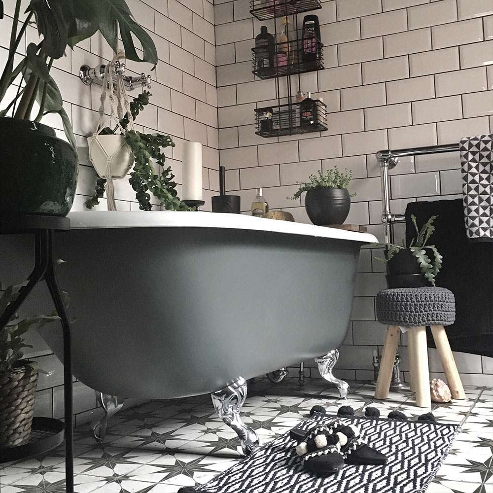 Joanne&#8217;s Patterned Bathroom &#8211; Scintilla Tiles and Metro Tiles