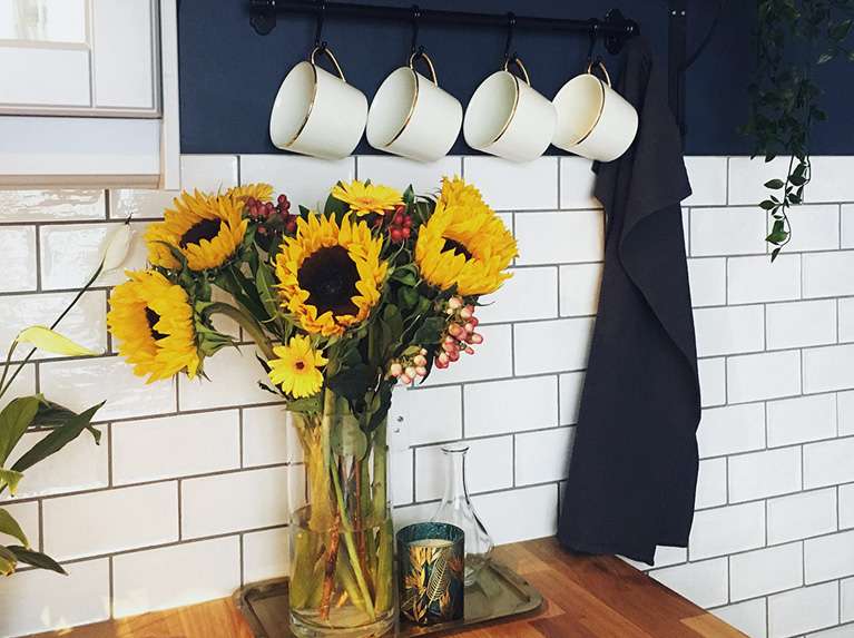 Katrina Freshened Up Her Kitchen With Rustic Metro Tiles