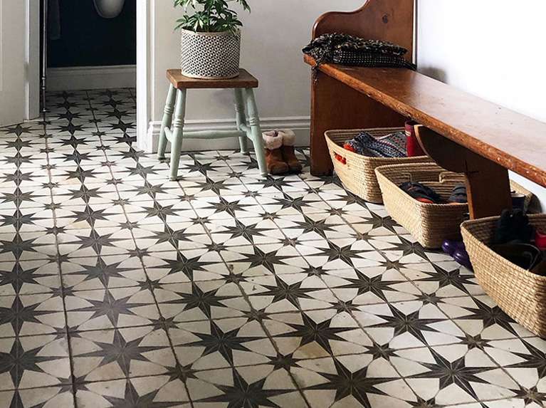 Rachel Transformed Her Boot Room With Patterned Scintilla Tiles