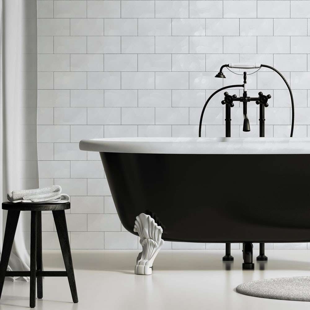 10 White Bathroom Tiles On A Budget