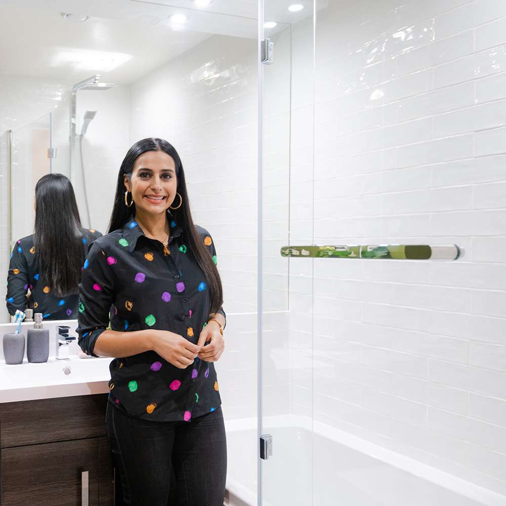 Corrie Star Sair Khan Used Our Tiles To Transform Her Bathroom