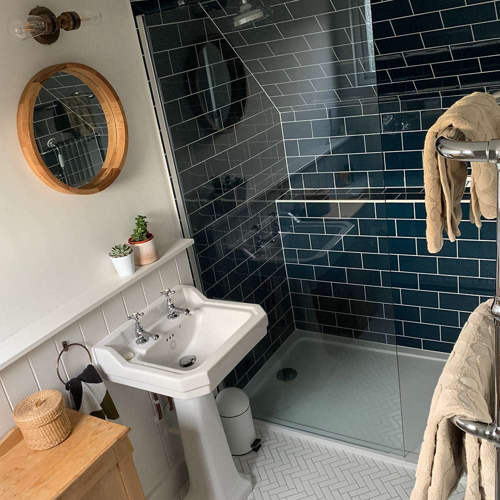 Stuart Brought His Bathroom To Life With Tiles