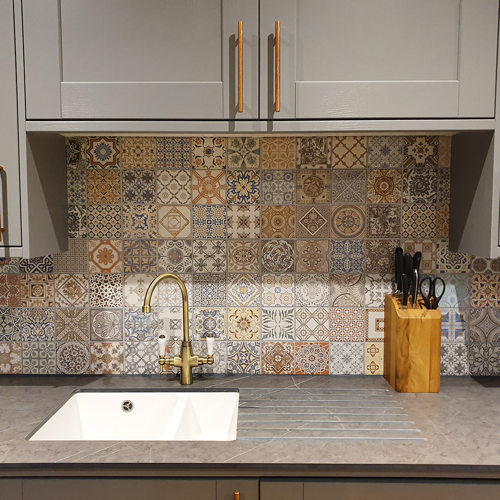 James Brought Some Moroccan Charm Into His Kitchen - Walls and Floors