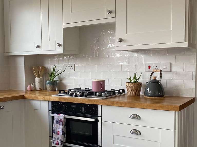 Vicki Created An Artisan Look In Her Kitchen