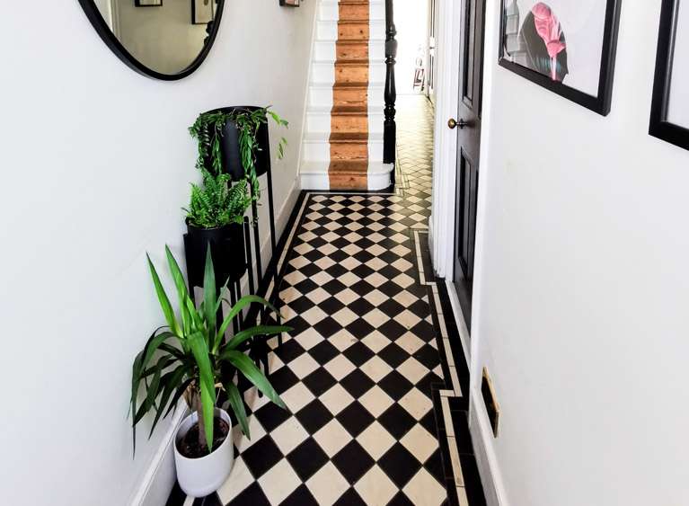 Hannah Has Used Our Cava Quarry Tiles For A Fabulous Statement Hallway