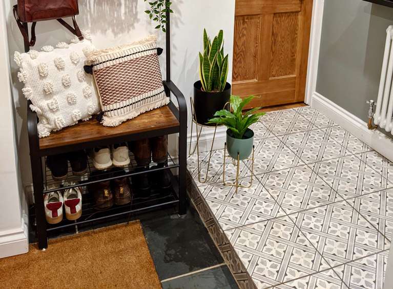 Amy Has Used Our Mr Jones Tiles For A Charming Hallway Space