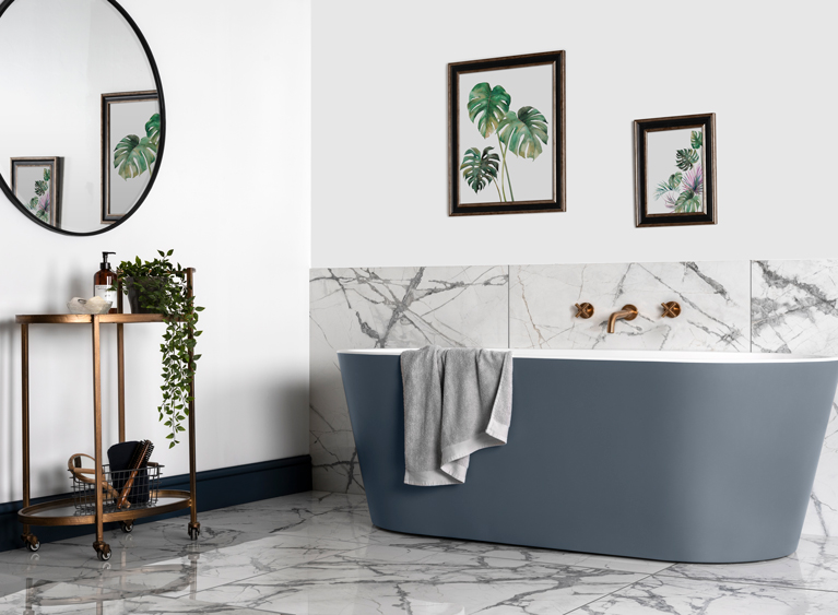 Come Home To Luxury: New Marble Effect Tiles