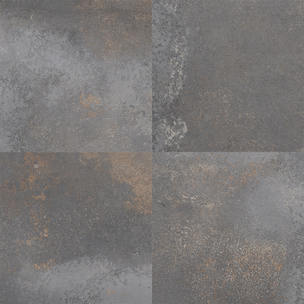 Tierra graphite light grey 90% recycled eco-friendly tiles metallic tiles sustainable