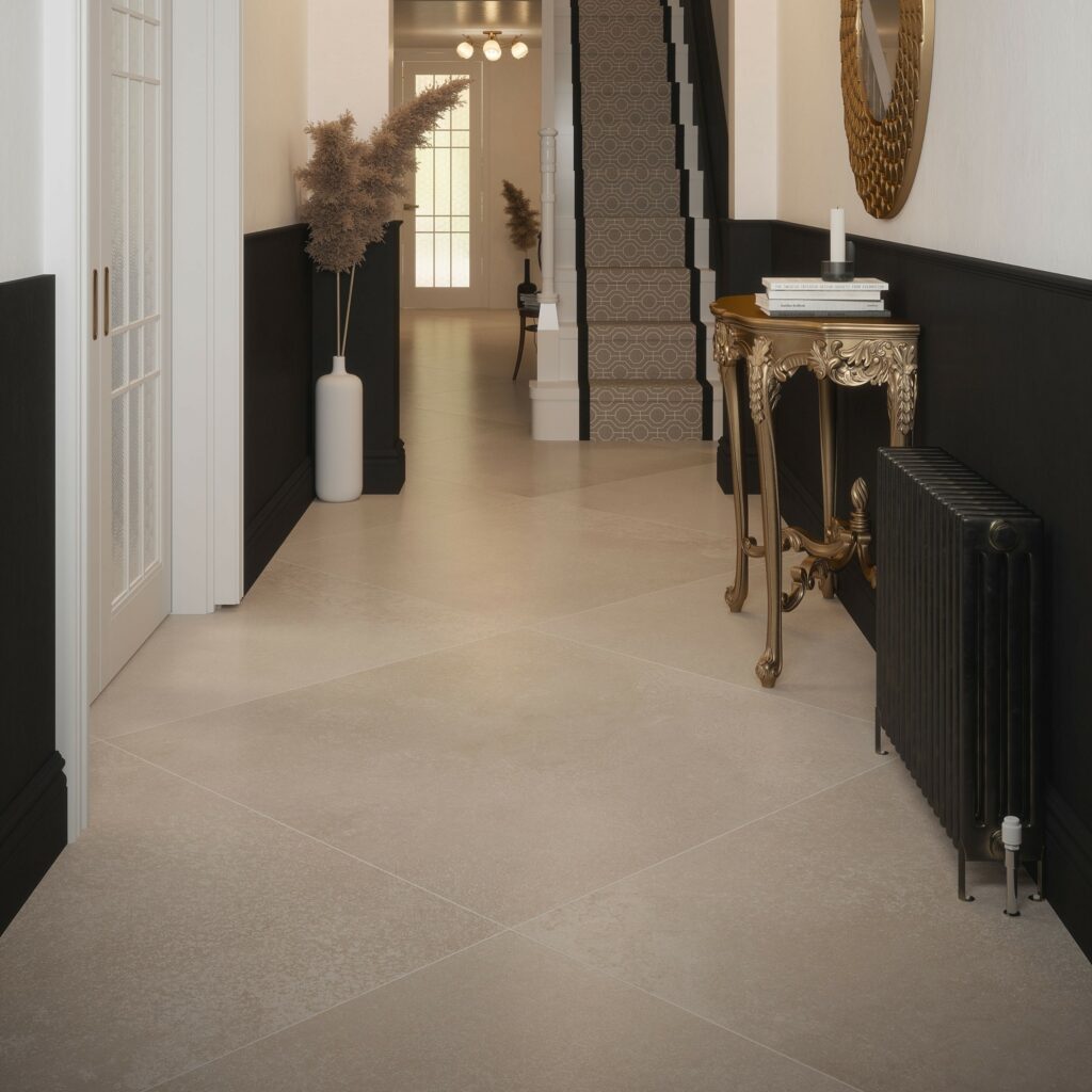 new tiles for 2022 white recycled large format hallway floor tiles