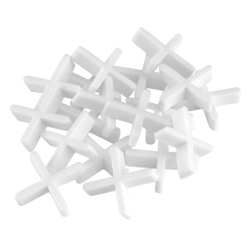 Pile of white spacers