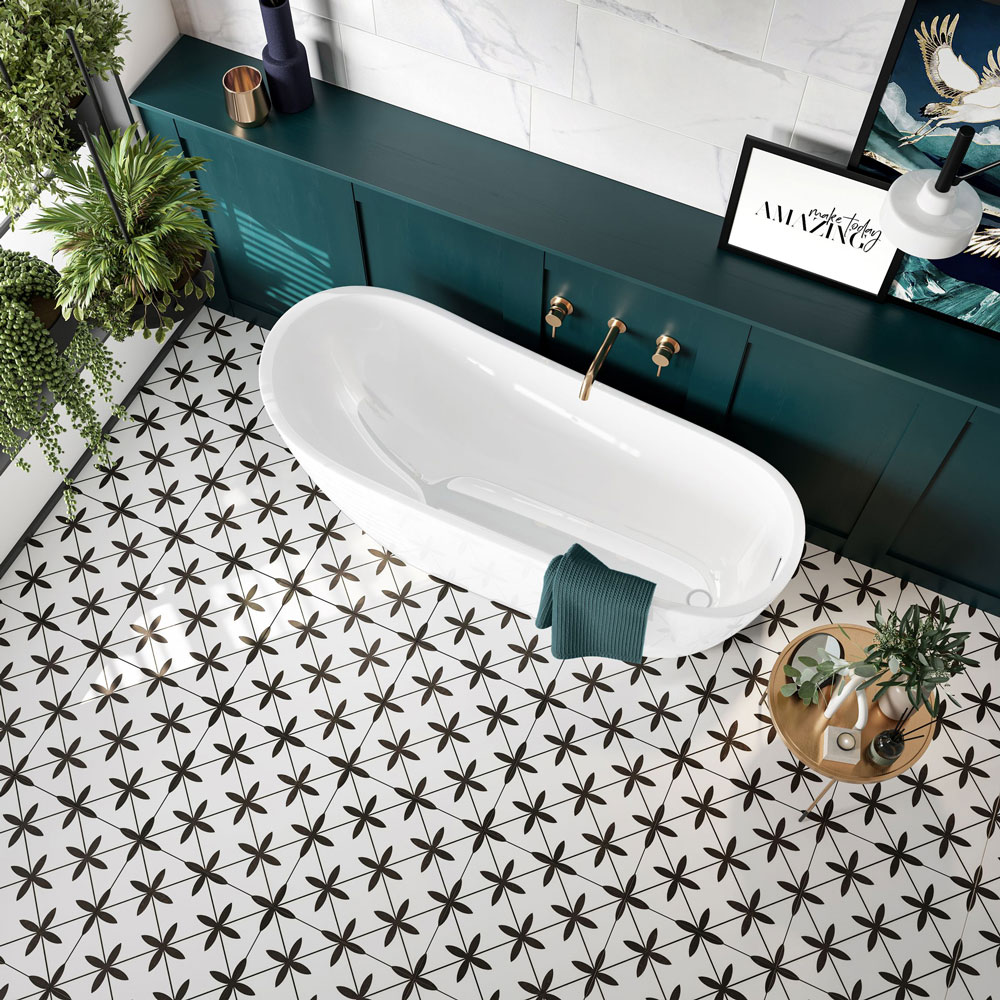 Our Beautiful Ideas for Using Patterned Tiles Across Your Home